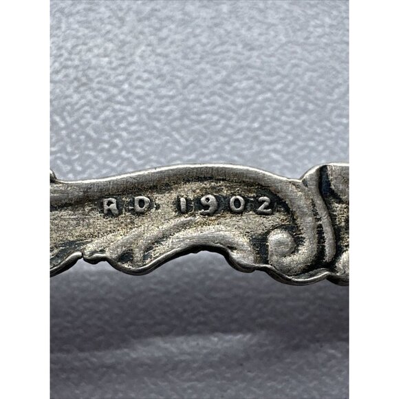 1902 King Edward Hotel Toronto Sterling Silver Antique Spoon 5 1/4"  Canada R.D. - Picture 14 of 16